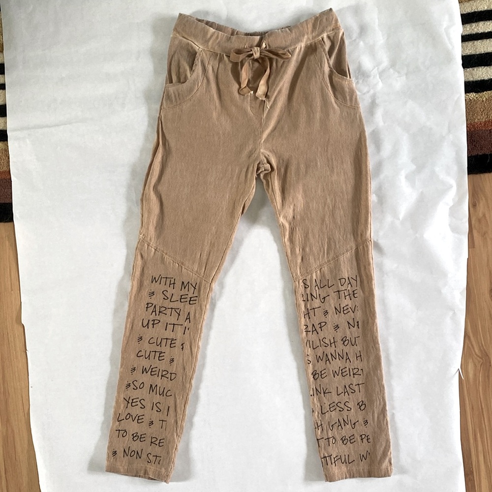Stretchy cotton corduroy pants